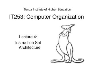 IT253: Computer Organization