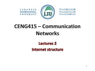 CENG415 – Communication Networks