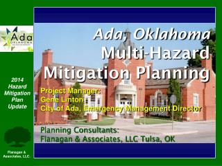 Ada, Oklahoma Multi-Hazard Mitigation Planning