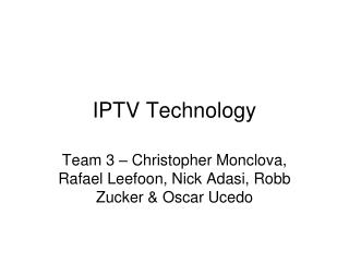 IPTV Technology