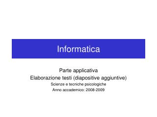 Informatica