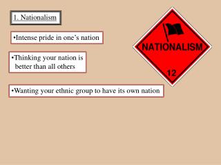 1. Nationalism