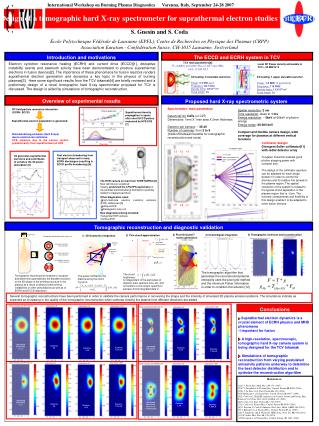 Design of a tomographic hard X-ray spectrometer for suprathermal electron studies with ECRH