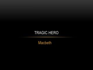 Tragic Hero