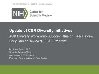 Update of CSR Diversity Initiatives