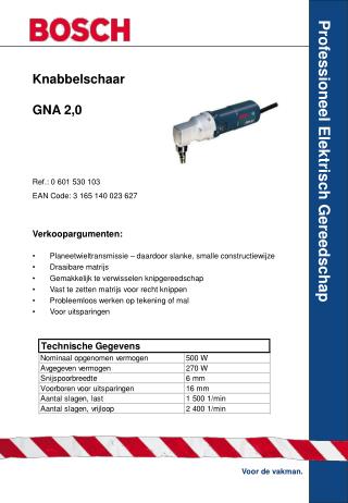 Knabbelschaar GNA 2,0