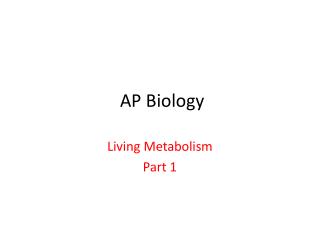 AP Biology