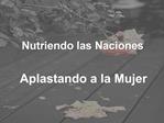 Nutriendo las Naciones