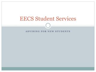 EECS Student Services