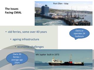 old ferries, some over 40 years ageing infrastructure economic challenges