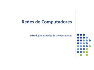 Redes de Computadores