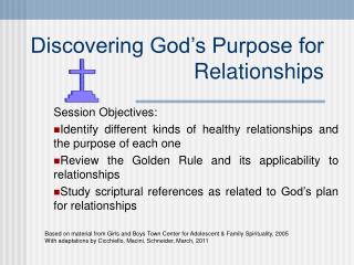 Discovering God’s Purpose for Relationships