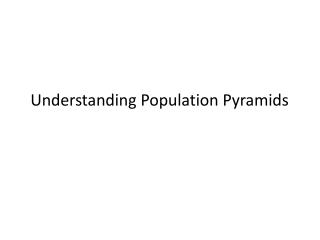 Understanding Population Pyramids