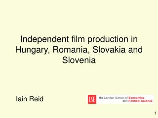 Independent film production in Hungary, Romania, Slovakia and Slovenia