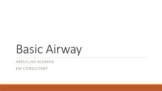 Basic Airway