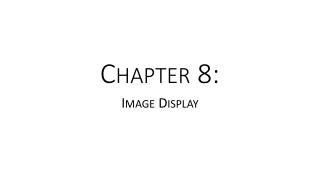Chapter 8: