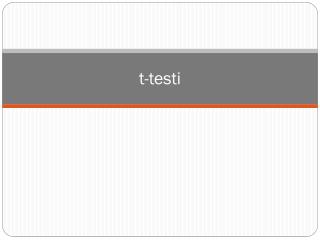 t-testi