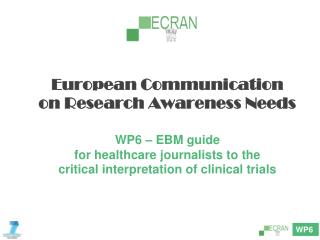 ECRAN – EBM guide for healthcare journalists