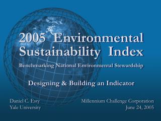 Millennium Challenge Corporation June 24, 2005
