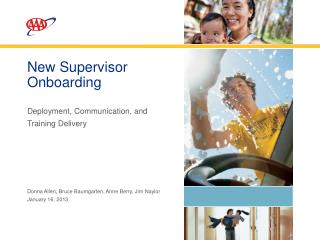 New Supervisor Onboarding