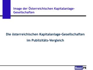 Image der Österreichischen Kapitalanlage-Gesellschaften