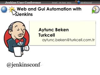 Web and Gui Automation with Jenkins