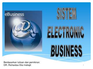 SISTEM ELECTRONIC BUSINESS