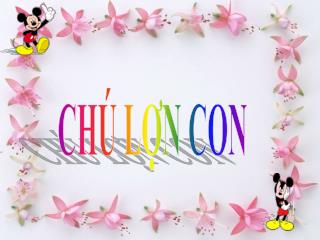 CHÚ LỢN CON