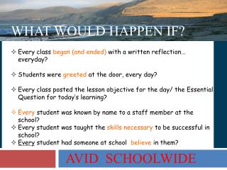 Every class began (and ended) with a written reflection… everyday?