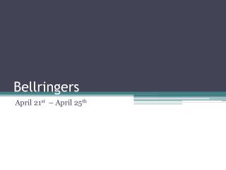 Bellringers