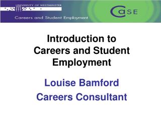 Louise Bamford Careers Consultant