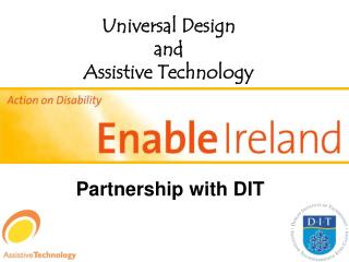 Universal Design and Assistive Technology