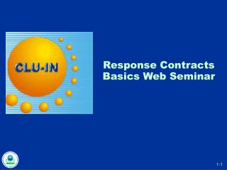 Response Contracts Basics Web Seminar