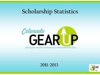 Scholarship Statistics