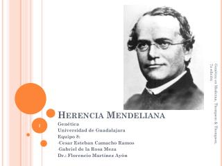 Herencia Mendeliana