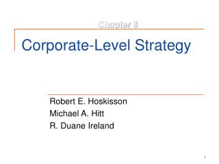 Corporate-Level Strategy