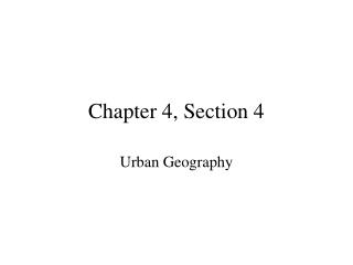 Chapter 4, Section 4