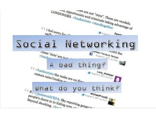 Social Networking