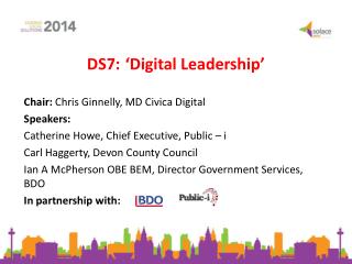 DS7: ‘Digital Leadership’