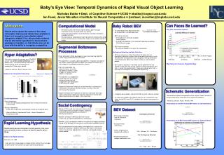 Baby’s Eye View: Temporal Dynamics of Rapid Visual Object Learning