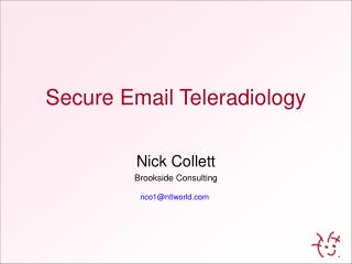 Secure Email Teleradiology