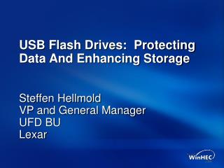 USB Flash Drives: Protecting Data And Enhancing Storage