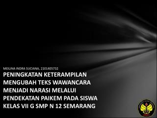 Identitas Mahasiswa