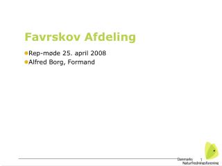 Favrskov Afdeling