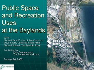 Public Space and Recreation Uses at the Baylands