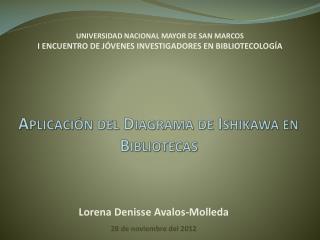 Aplicación del Diagrama de Ishikawa en Bibliotecas