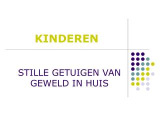 KINDEREN