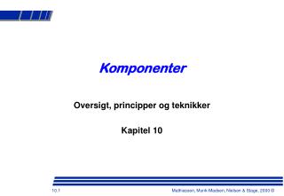 Komponenter