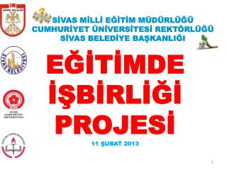 EĞİTİMDE İŞBİRLİĞİ PROJESİ 11 ŞUBAT 2013