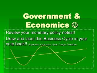 Government &amp; Economics 
